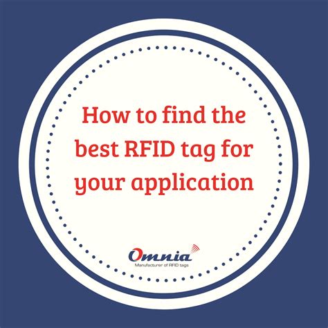 rfid tags omnia|rfid tags manufacturers.